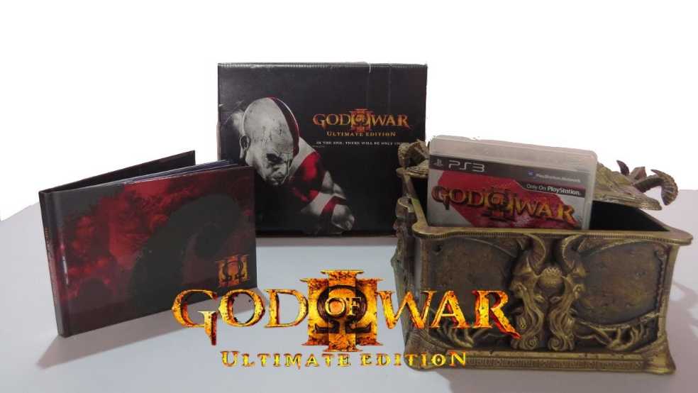 God of War 3 - Sony PlayStation 3 (PS3) (Sony Interactive Entertainment - 1) video game collectible [Barcode 711719163381] - Main Image 4