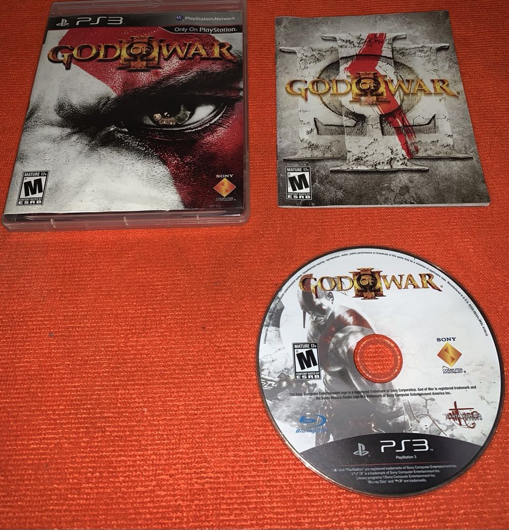 God Of War III - Sony PlayStation 3 (PS3) (Sony Computer Entertainment - 1) video game collectible [Barcode 711719811121] - Main Image 3