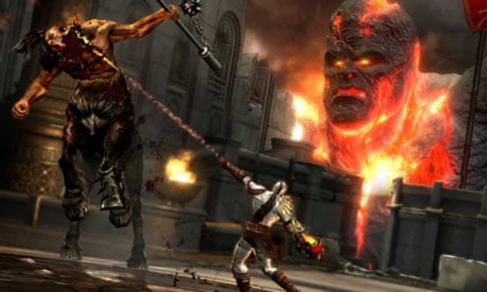 God of War 3 - Sony PlayStation 3 (PS3) (Sony Computer Entertainment - 1) video game collectible [Barcode 711719158967] - Main Image 4