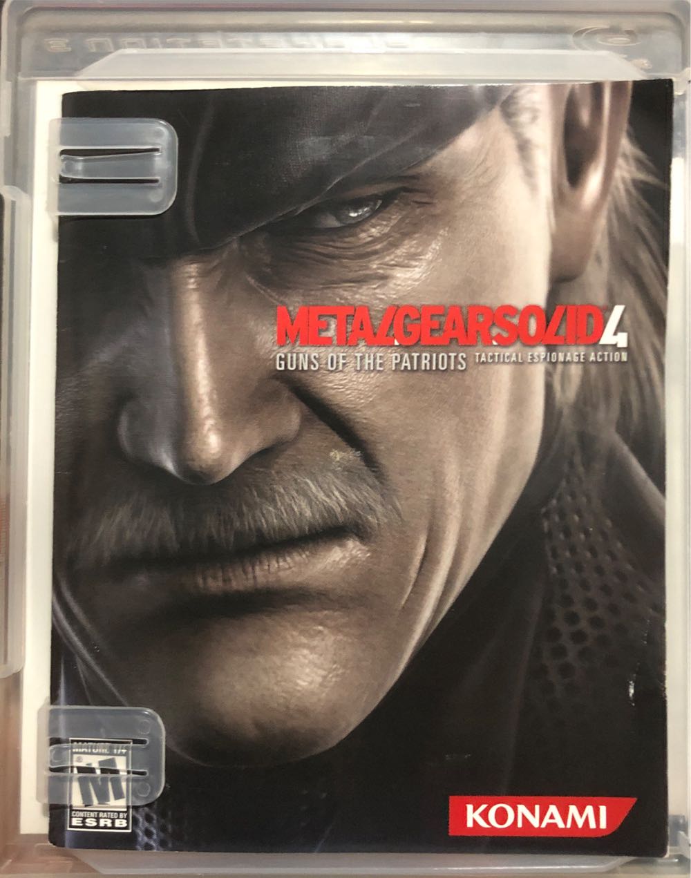 Metal Gear Solid 4: Guns of the Patriots - Sony PlayStation 3 (PS3) (Konami - 1) video game collectible [Barcode 0083717201601] - Main Image 4