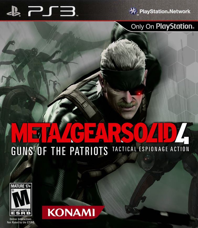 Metal Gear Solid 4: Guns of the Patriots PSN - Sony PlayStation 3 (PS3) (Konami - 1) video game collectible [Barcode 08371720160] - Main Image 3
