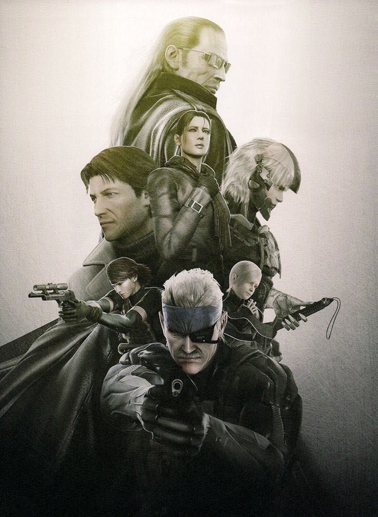 Metal Gear Solid 4: Guns of the Patriots - Sony PlayStation 3 (PS3) (Konami - 12) video game collectible [Barcode 4012927050170] - Main Image 3