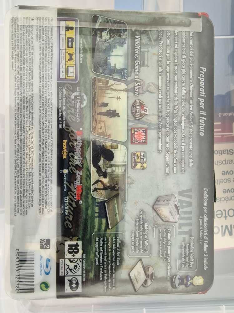 Fallout 3 Collector’s Edition - Sony PlayStation 3 (PS3) video game collectible [Barcode 093155125780] - Main Image 2