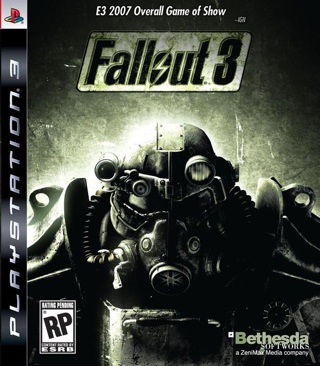 Fallout 3 - Sony PlayStation 3 (PS3) (Bethesda Softworks - 1) video game collectible [Barcode 093155130586] - Main Image 1