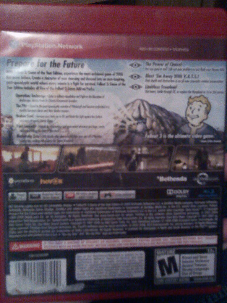 Fallout 3 - Sony PlayStation 3 (PS3) video game collectible - Main Image 2