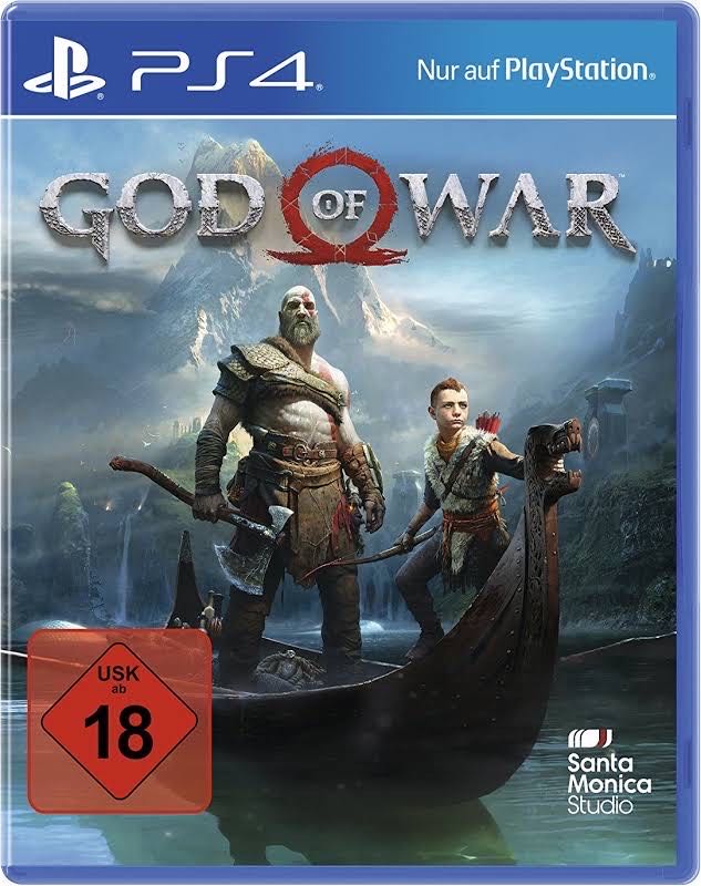 God of War - Sony PlayStation 4 (PS4) (Sony Interactive Entertainment - 1) video game collectible [Barcode 711719357872] - Main Image 3