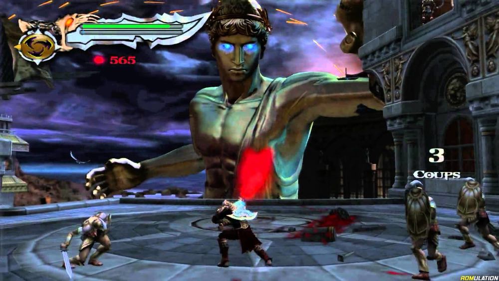 God of War - Sony PlayStation 2 (PS2) (Sony Computer Entertainment - 1) video game collectible [Barcode 711719683353] - Main Image 3