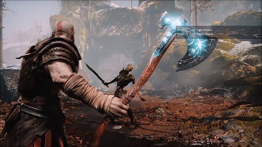 God Of War - Sony PlayStation 4 (PS4) (Sony Interactive Entertainment - Single) video game collectible - Main Image 4