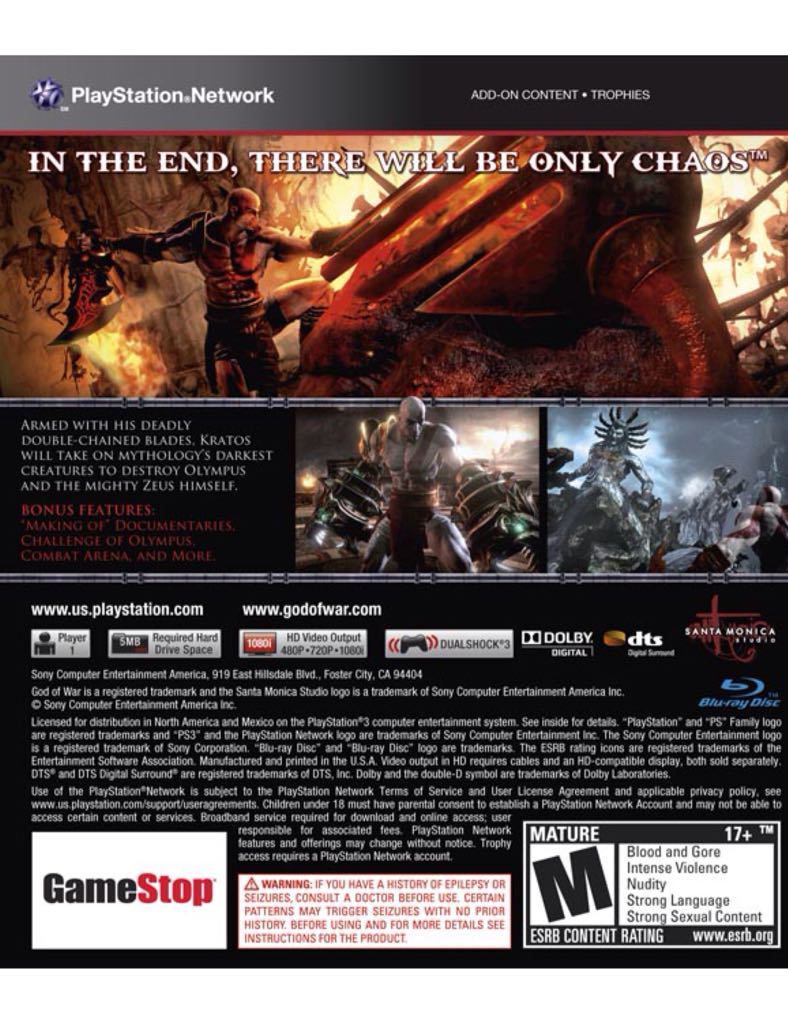 God Of War - Apple iOS (Action Max - 1) video game collectible - Main Image 2