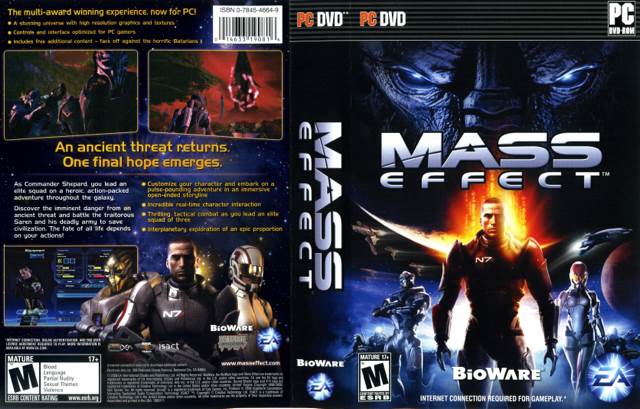 Mass Effect - Sony PlayStation Network (PSN) (Microsoft - 1) video game collectible [Barcode 711119930545] - Main Image 2