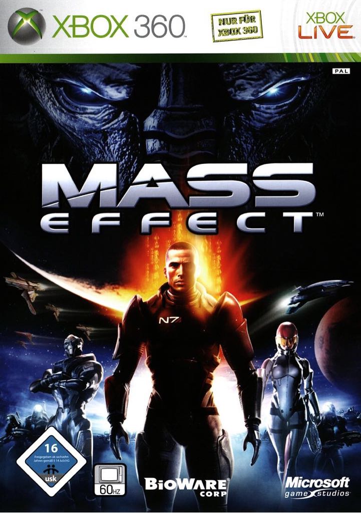 Mass Effect - Microsoft Xbox 360 (Bioware) video game collectible - Main Image 1