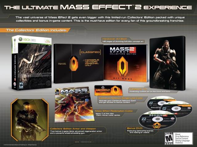 Mass Effect 2 Collectors Edition - PC (Electronic Arts/EA Games - 1) video game collectible [Barcode 014633168815] - Main Image 2