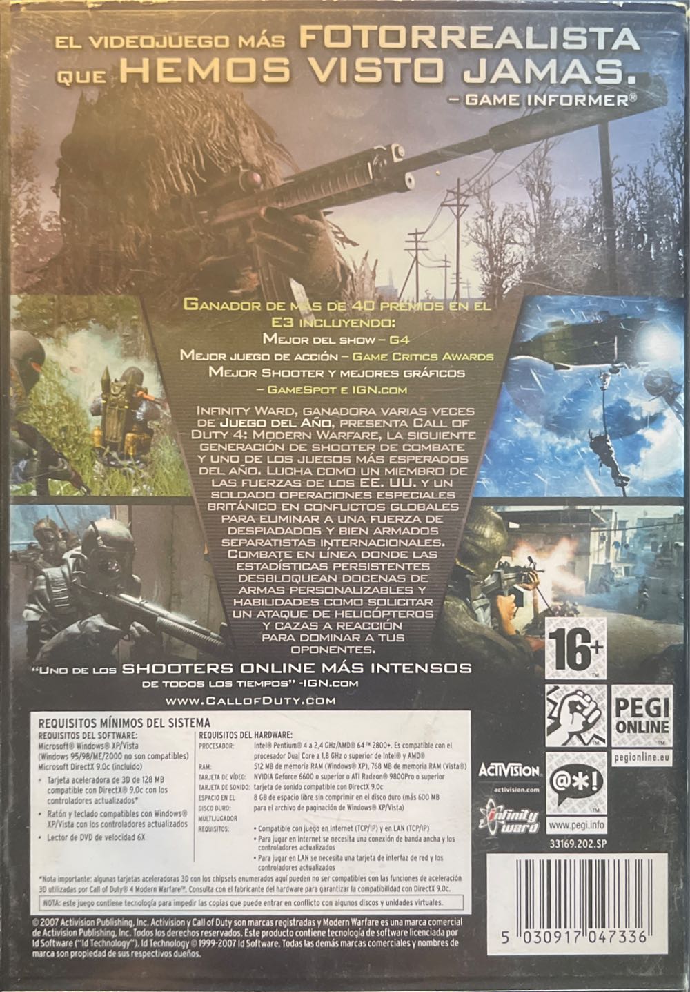 Call of Duty 4 - Modern Warfare - PC (Activision - 1) video game collectible [Barcode 5030917047336] - Main Image 3