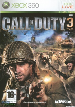 Call Of Duty 3 - Microsoft Xbox 360 video game collectible - Main Image 1