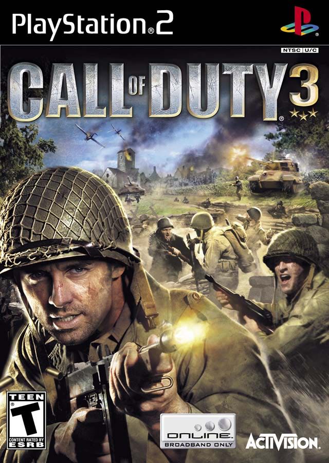 Call Of Duty 3 - Sony PlayStation 2 (PS2) video game collectible - Main Image 1