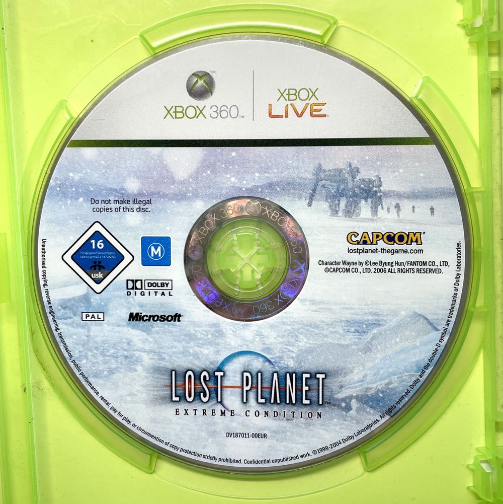 Lost Planet - Microsoft Xbox 360 (Capcom - 1-16) video game collectible [Barcode 5030931055591] - Main Image 4
