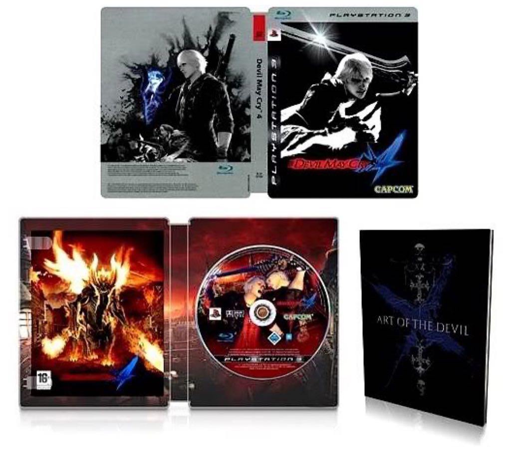Devil May Cry 4 - Sony PlayStation 3 (PS3) (1) video game collectible [Barcode 5055060925157] - Main Image 2