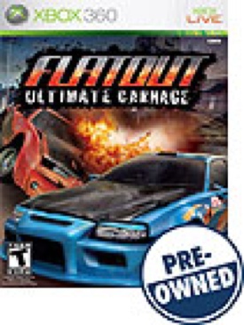 Flatout Ultimate Carnage - Microsoft Xbox 360 video game collectible [Barcode 799007783824] - Main Image 1