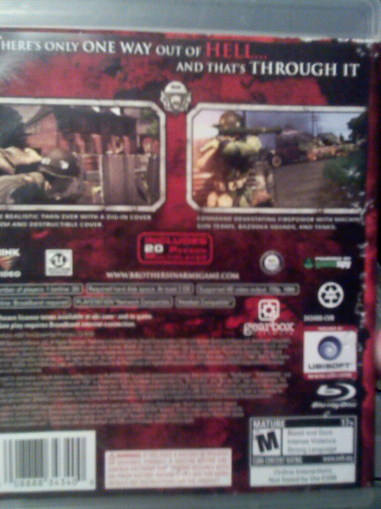 Brothers In Arms Hells Highway - Sony PlayStation 3 (PS3) (Ubisoft) video game collectible - Main Image 2