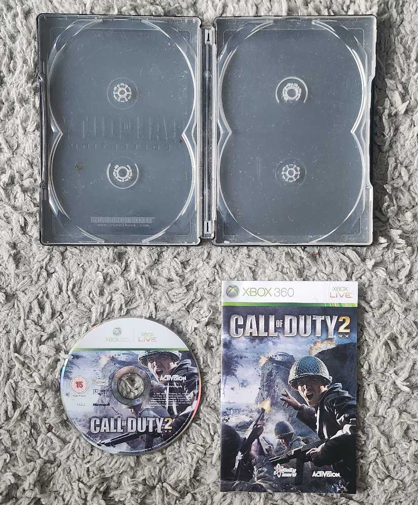(2005) Call of Duty 2 - Microsoft Xbox 360 (Activision - 1) video game collectible [Barcode 04787580939] - Main Image 4