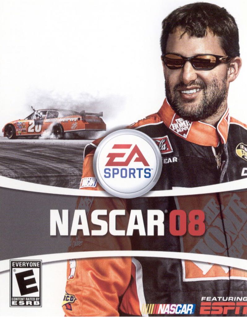 Nascar 08 - Sony PlayStation 2 (PS2) video game collectible - Main Image 1