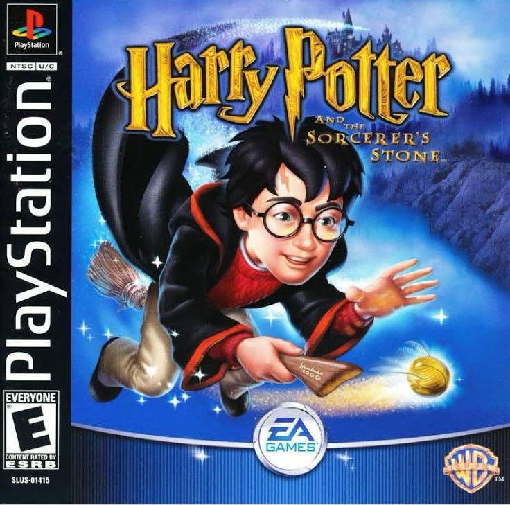 Harry Potter and the Philosophers Stone - Sony PlayStation (Electronic Arts) video game collectible - Main Image 2