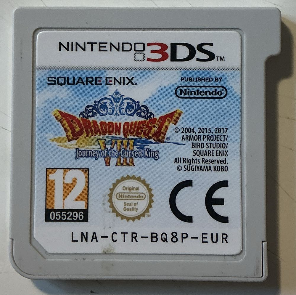 Dragon Quest VIII : L’odyssée Du Roi Maudit - Nintendo 3DS (Square Enix - 1) video game collectible [Barcode 045496474478] - Main Image 3