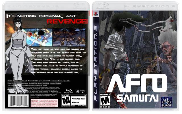 Afro Samurai - Sony PlayStation 3 (PS3) (NAMCO BANDAI Games Europe - 1) video game collectible [Barcode 3296580806744] - Main Image 2