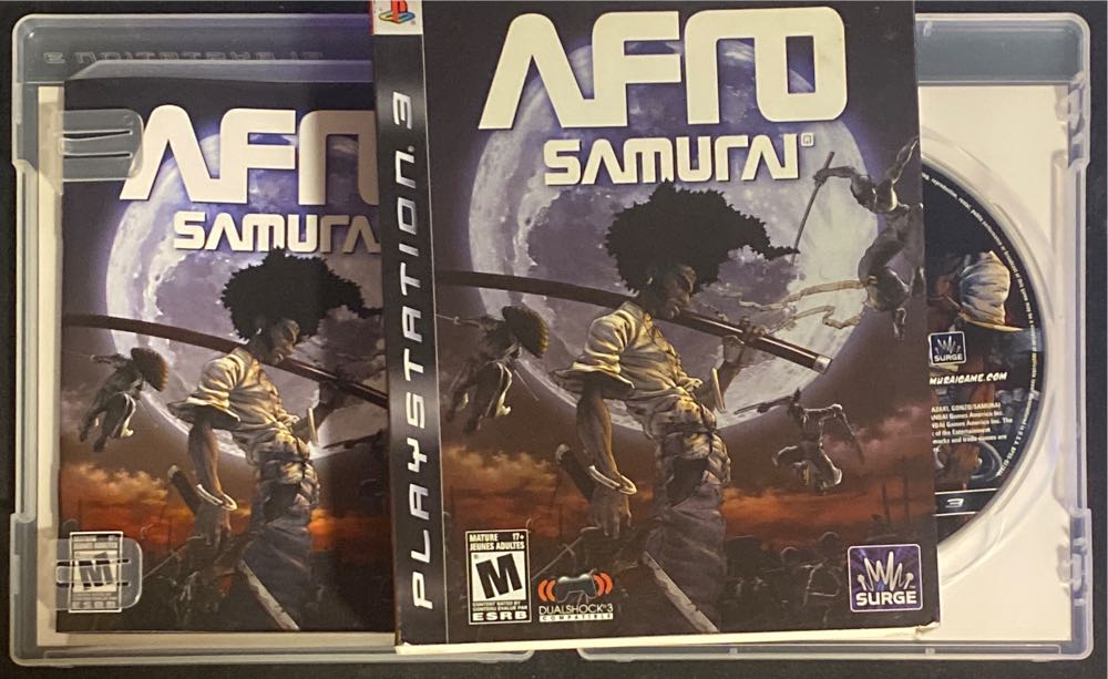 Afro Samurai - Sony PlayStation 3 (PS3) (Namco Bandai - 1) video game collectible [Barcode 722674110112] - Main Image 4