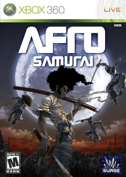 Afro Samurai - Microsoft Xbox 360 (Namco Bandai Games - 1) video game collectible - Main Image 1