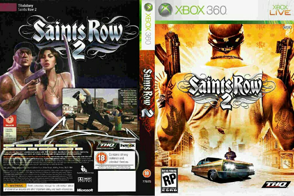 Saints Row 2 - Microsoft Xbox 360 (THQ - 1) video game collectible [Barcode 4005209108010] - Main Image 2
