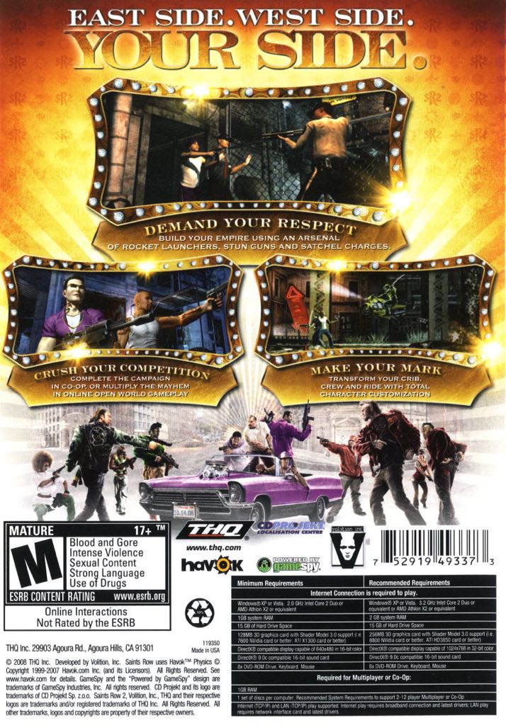 Saints Row Collection - PC video game collectible - Main Image 2