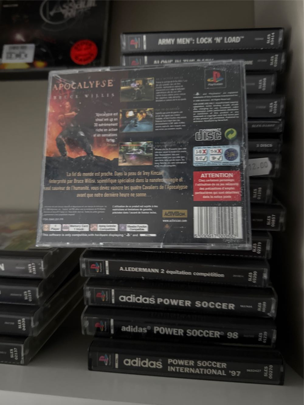 Apocalypse - Sony PlayStation (Activision - 1) video game collectible [Barcode 5030917002557] - Main Image 3