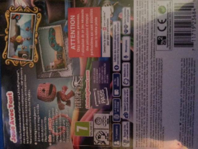 Little Big Planet Psvita - Sony PlayStation Vita (PS Vita) (SCE - 1) video game collectible [Barcode 711719236849] - Main Image 2