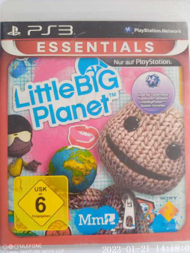 Little Big Planet - Sony PlayStation 3 (PS3) video game collectible [Barcode 711719246442] - Main Image 3