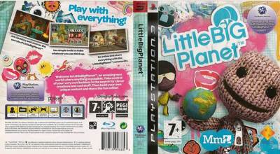 Little Big Planet - Sony PlayStation 3 (PS3) video game collectible [Barcode 711719725558] - Main Image 2