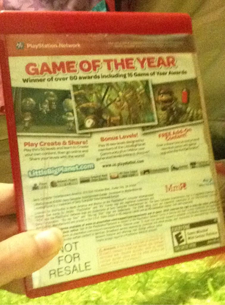 Little Big Planet - Sony PlayStation 3 (PS3) (1-4) video game collectible - Main Image 2