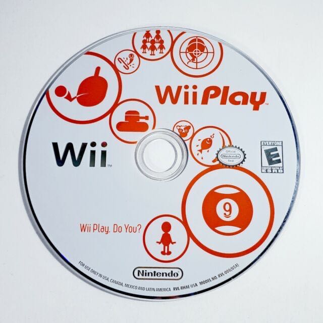 Wii Play - Nintendo Wii (Nintendo - 1-2) video game collectible [Barcode 045496362218] - Main Image 3