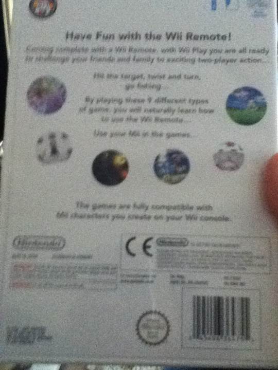 Wii Play - Nintendo Wii (Nintendo - 4) video game collectible [Barcode 045496364755] - Main Image 2