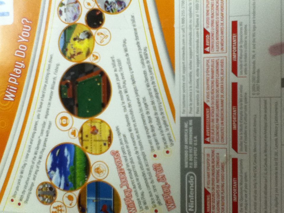 Wii Play - Nintendo Wii video game collectible - Main Image 2