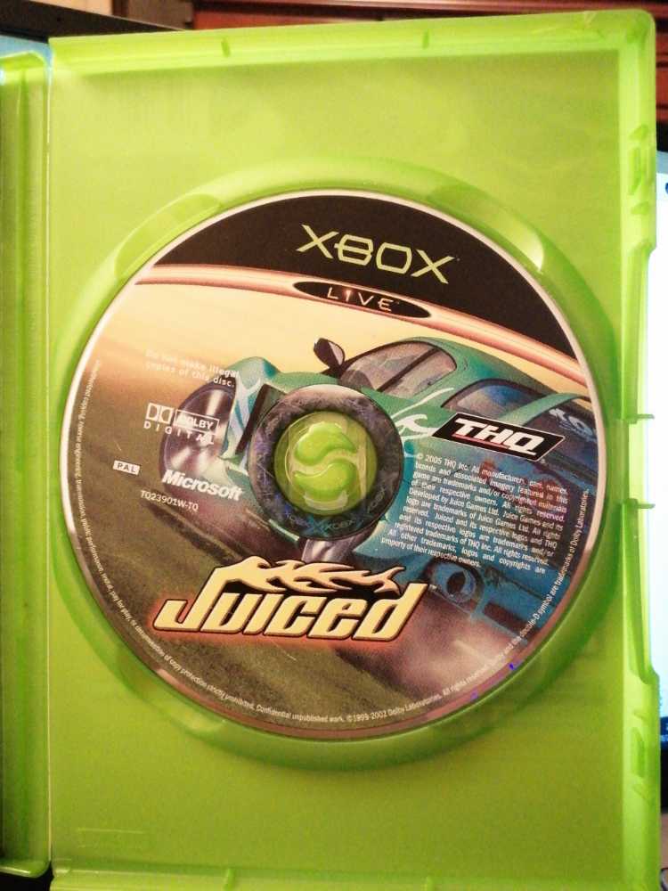 Juiced - Microsoft Xbox (THQ - 1-2) video game collectible [Barcode 4005209063166] - Main Image 4