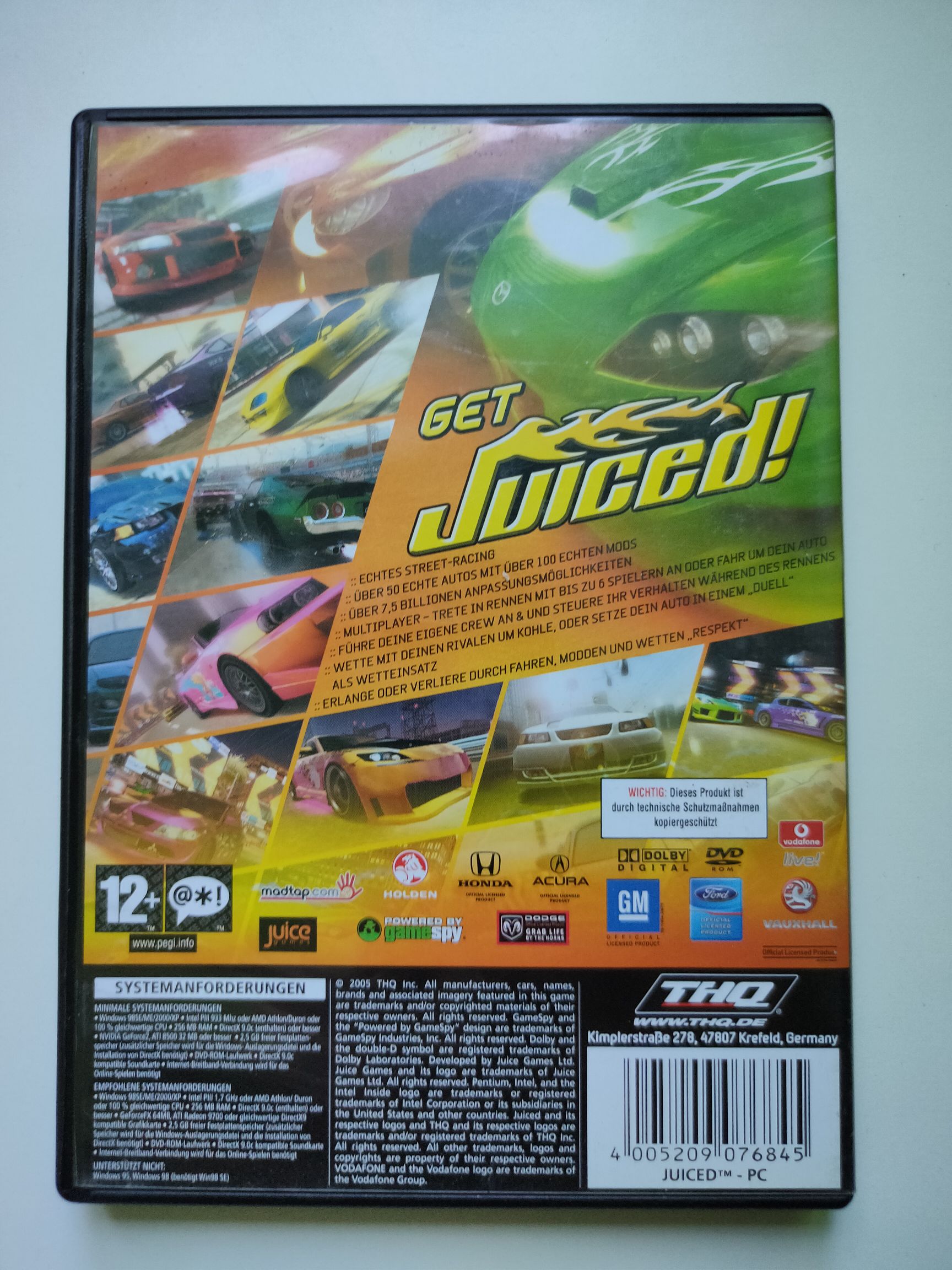 Juiced - PC (Juice Games - 1) video game collectible [Barcode 4005209076845] - Main Image 2