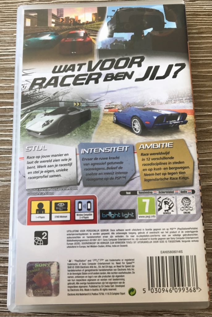 Need for Speed Shift - Sony PlayStation Portable (PSP) (4) video game collectible - Main Image 2