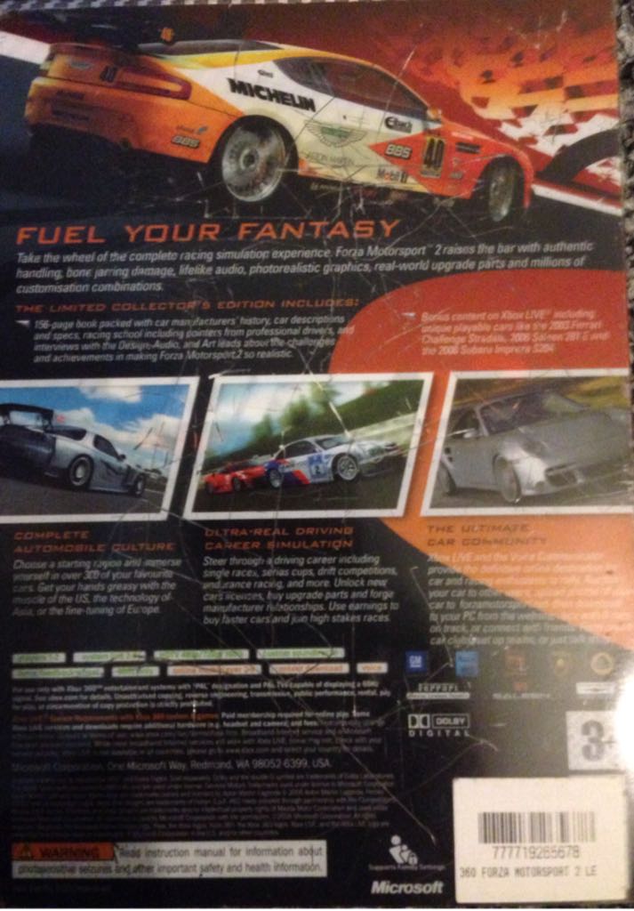 Forza Motorsport 2 - Microsoft Xbox 360 (Microsoft - 2) video game collectible [Barcode 777719265678] - Main Image 2