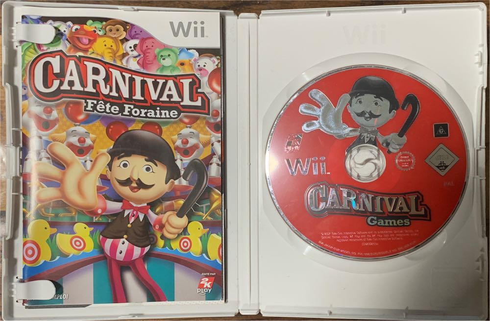 Carnival Games - Nintendo Wii (Take Two Interactive - 1) video game collectible [Barcode 5026555042079] - Main Image 3
