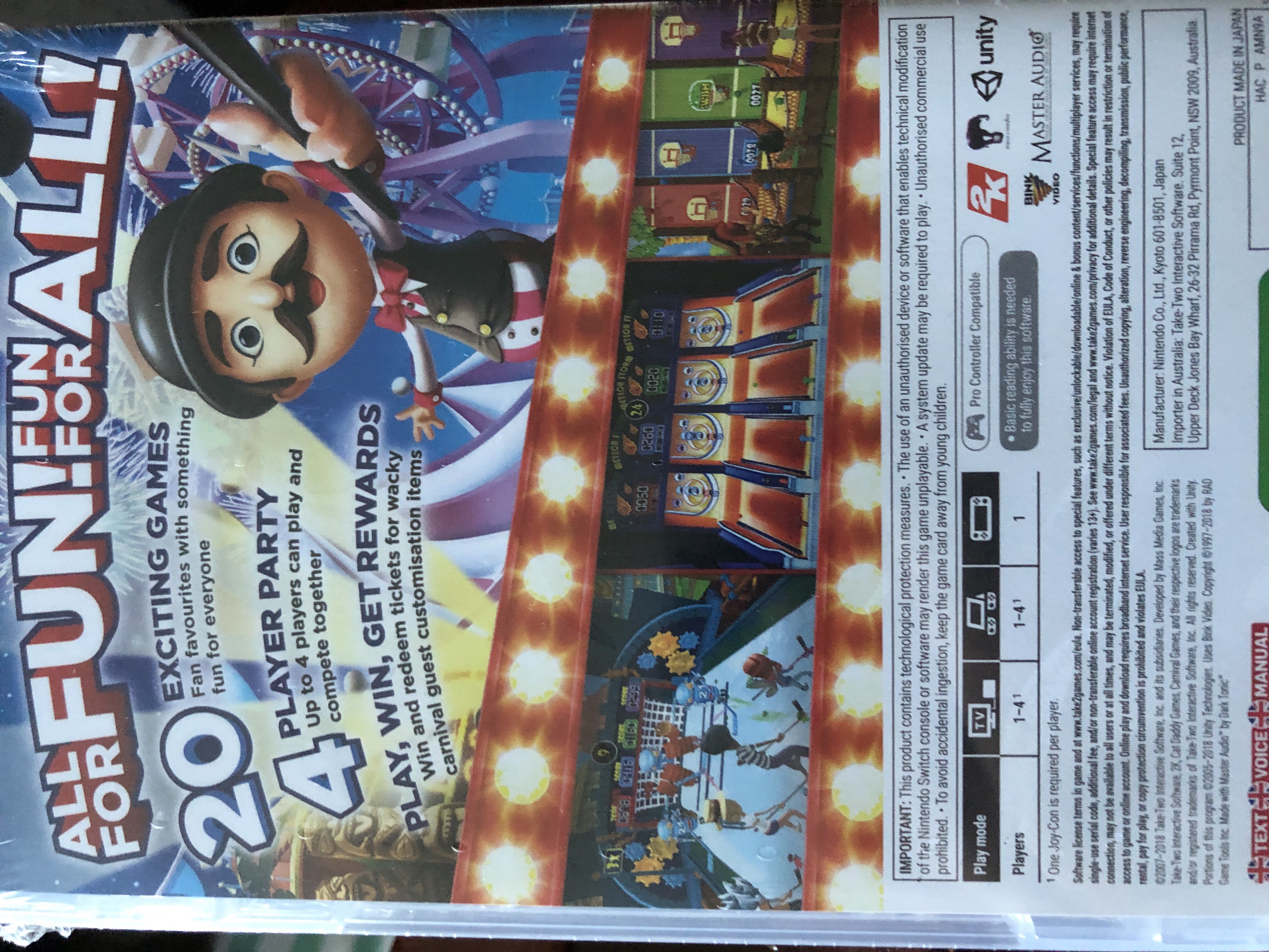 Carnival Games - Nintendo Wii (1-4) video game collectible - Main Image 2