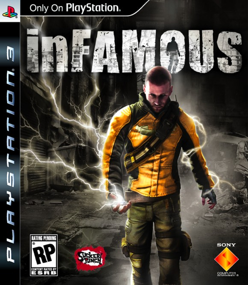 Infamous - Sony PlayStation 3 (PS3) video game collectible - Main Image 1