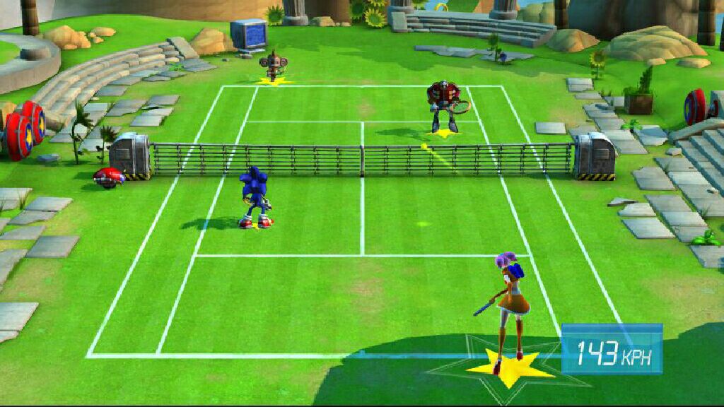 Sega Superstars Tennis - Microsoft Xbox 360 (Sega - 4) video game collectible [Barcode 5060138436053] - Main Image 2