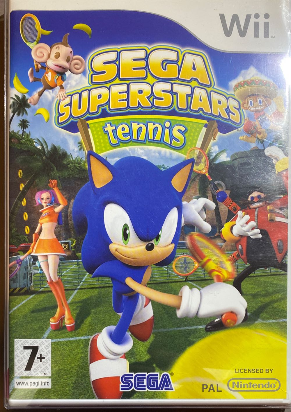 Sega Superstars Tennis - Nintendo Wii (Sega - 4) video game collectible [Barcode 5060138436169] - Main Image 2