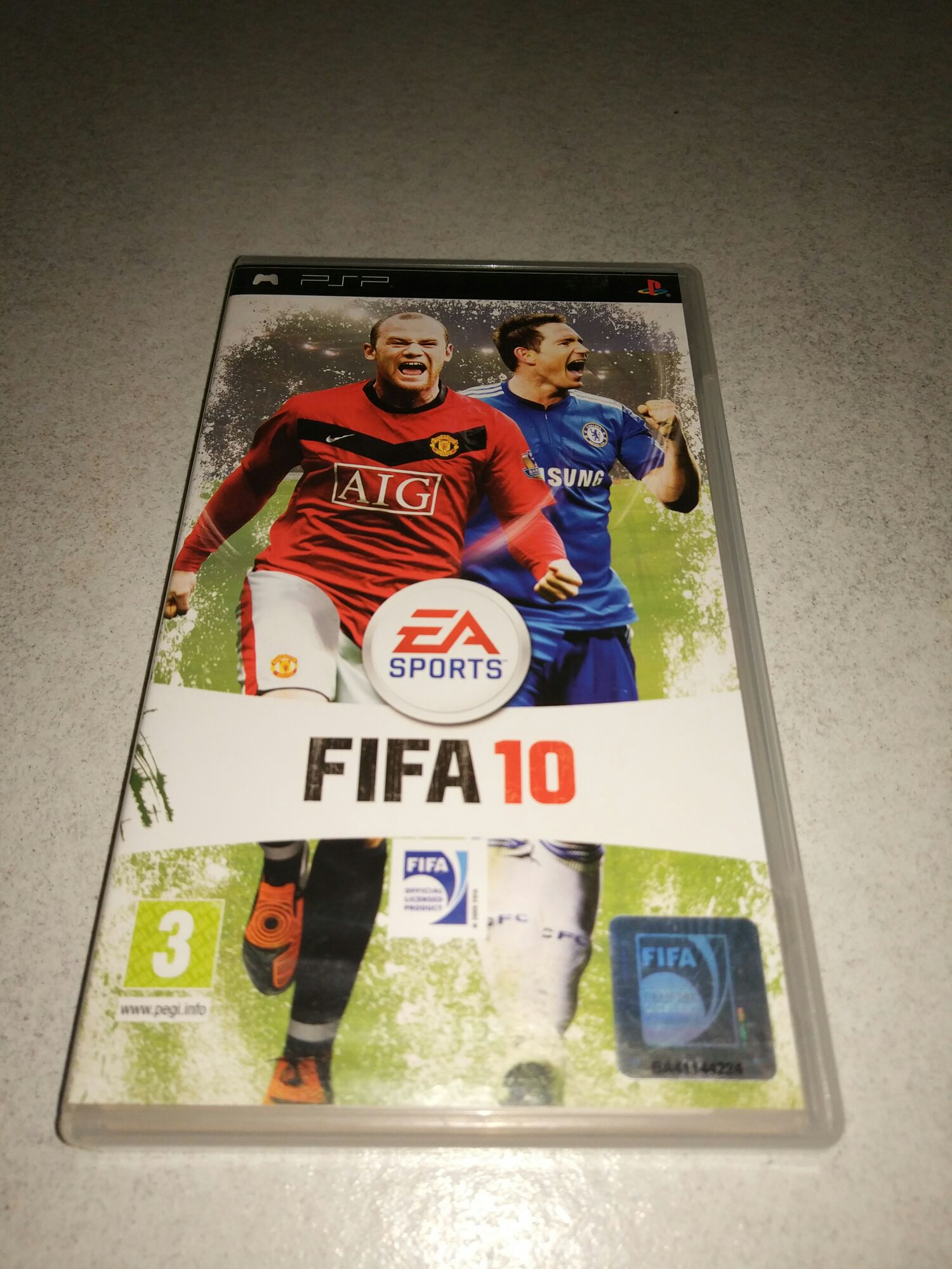 FIFA 10 - Sony PlayStation Portable (PSP) video game collectible [Barcode 5030943078236] - Main Image 1